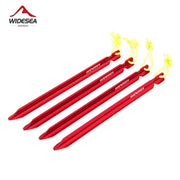 Widesea Camping 4pc/set Tent Pegs Stakes